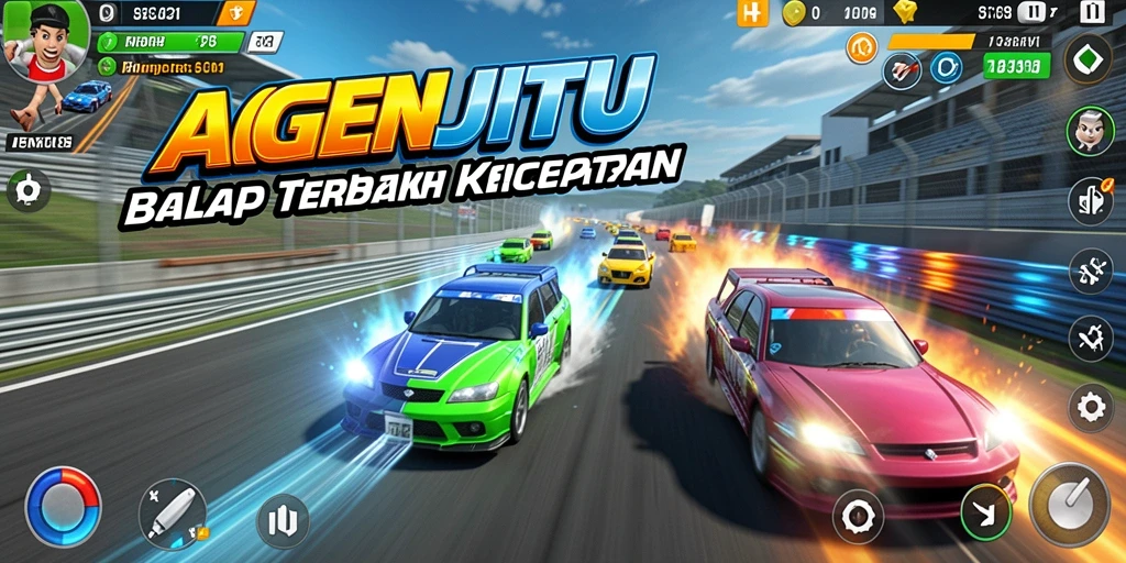 Tampilan menarik dari gameplay AGENJITU yang penuh adrenalin.