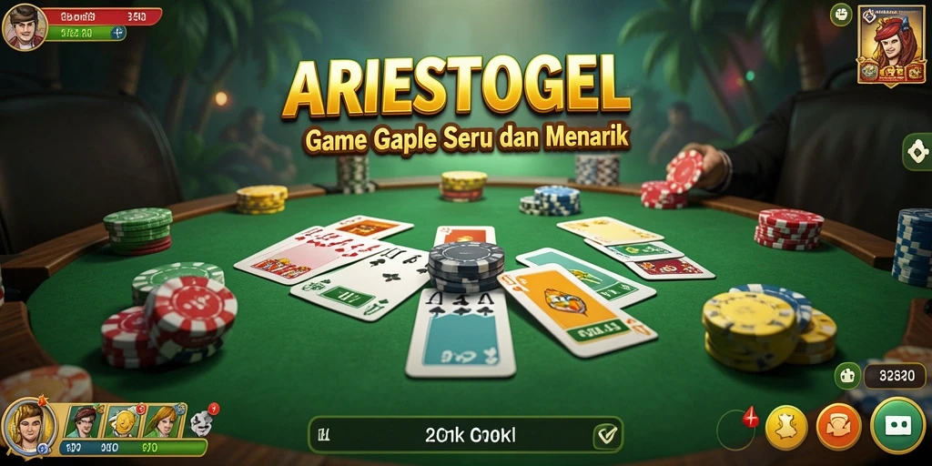 Tampilan gameplay ARIESTOGEL yang seru dan menarik.