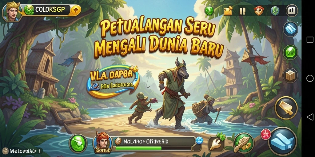 Gameplay menarik COLOKSGP dengan grafis menawan dan tantangan seru.
