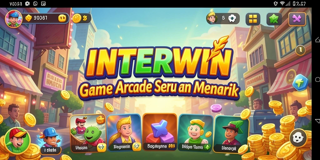 Tampilan gameplay INTERWIN yang menarik dan mendebarkan.
