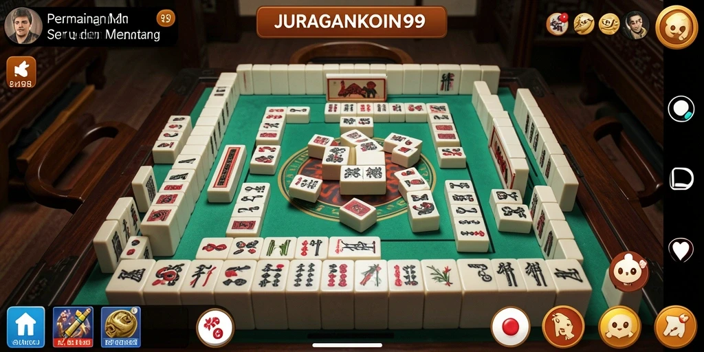 Tampilan gameplay seru dari JURAGANKOIN99 yang penuh tantangan.