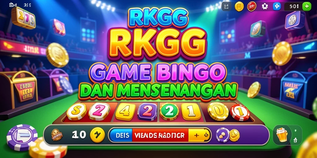 Screenshot gameplay RKGG menampilkan keseruan permainan Bingo.