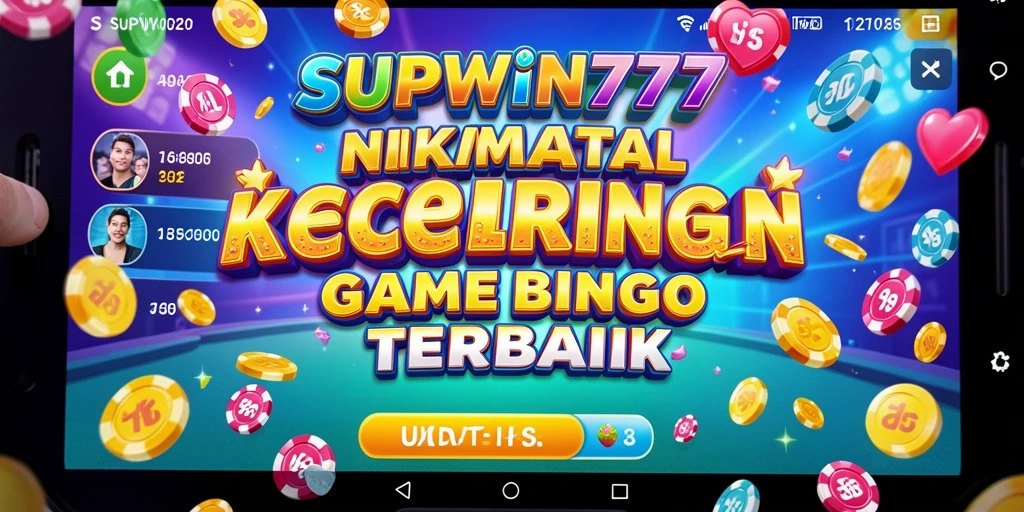 Screenshot gameplay Bingo dengan suasana seru dan penuh warna.